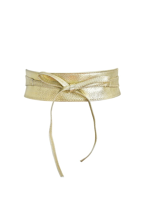 Belts For Women Christmas Faux Leather Wide Ladies Versatile Wide Bow Tie Clothing Accessories Belt