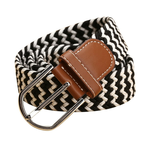 Belts For Women Men Fashion Waist Narrow Stretch Dress Pants Buckle Canvas Waistband Womens Belts