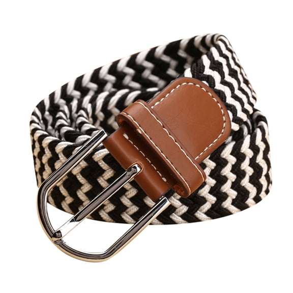 Belts For Women Men Fashion Waist Narrow Stretch Dress Pants Buckle Canvas Waistband Womens Belts