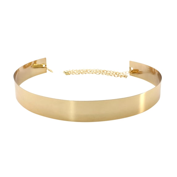 Belts For Women Stylish Shiny Mirror Metal Waist Adjustable Small To Plus Size Womens Belts