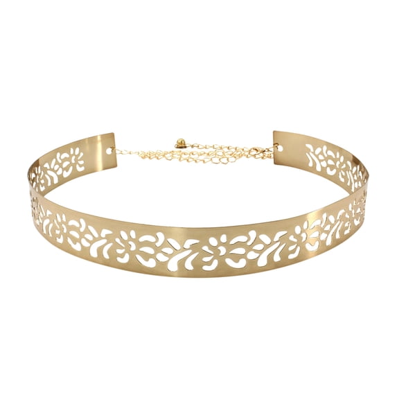 Belts For Women Stylish Shiny Mirror Metal Waist Adjustable Small To Plus Size Womens Belts