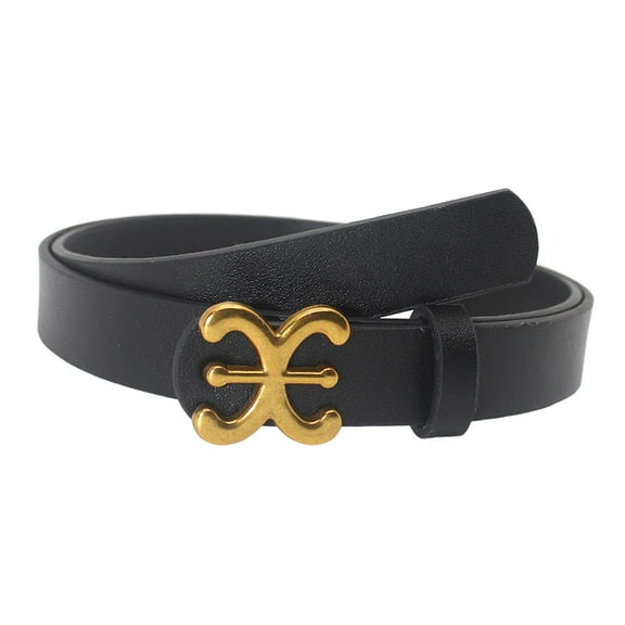 Segolike Belts for Women, Waist Belts for Girls, Fashion Clothing Decoration, Trousers, Trousers, Jeans, Adjustable Women's Dress Belts for Dance Parties Black