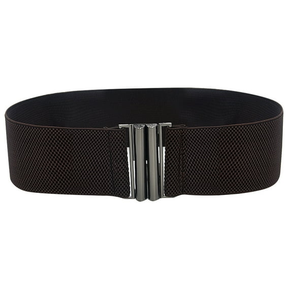 Belts for Women, Baberdicy Buckle Stretch Dress Belt Lady Elastic Waist Wide Belts Women Wide Fashion Belt Belt