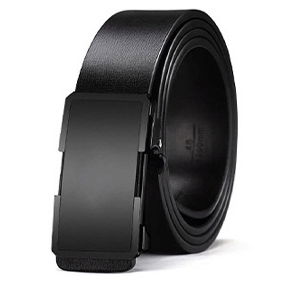 Beltzy Leather Ratchet Belt for Men for Dress Casual Work Business Pants - Micro Adjustable Belt Fit Everywhere 36-40