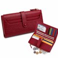 thumbnail image 1 of Beltzy Wallet For Women PU Leather Womens Wallet Bifold Card Holder with ID Window Gifts for Ladies, 1 of 8