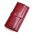 thumbnail image 1 of Beltzy Wallets for Women Leather with RFID Blocking Trifold Credit Card Holder with ID Window Zipper Coin Pocket Wallets for Women, 1 of 7