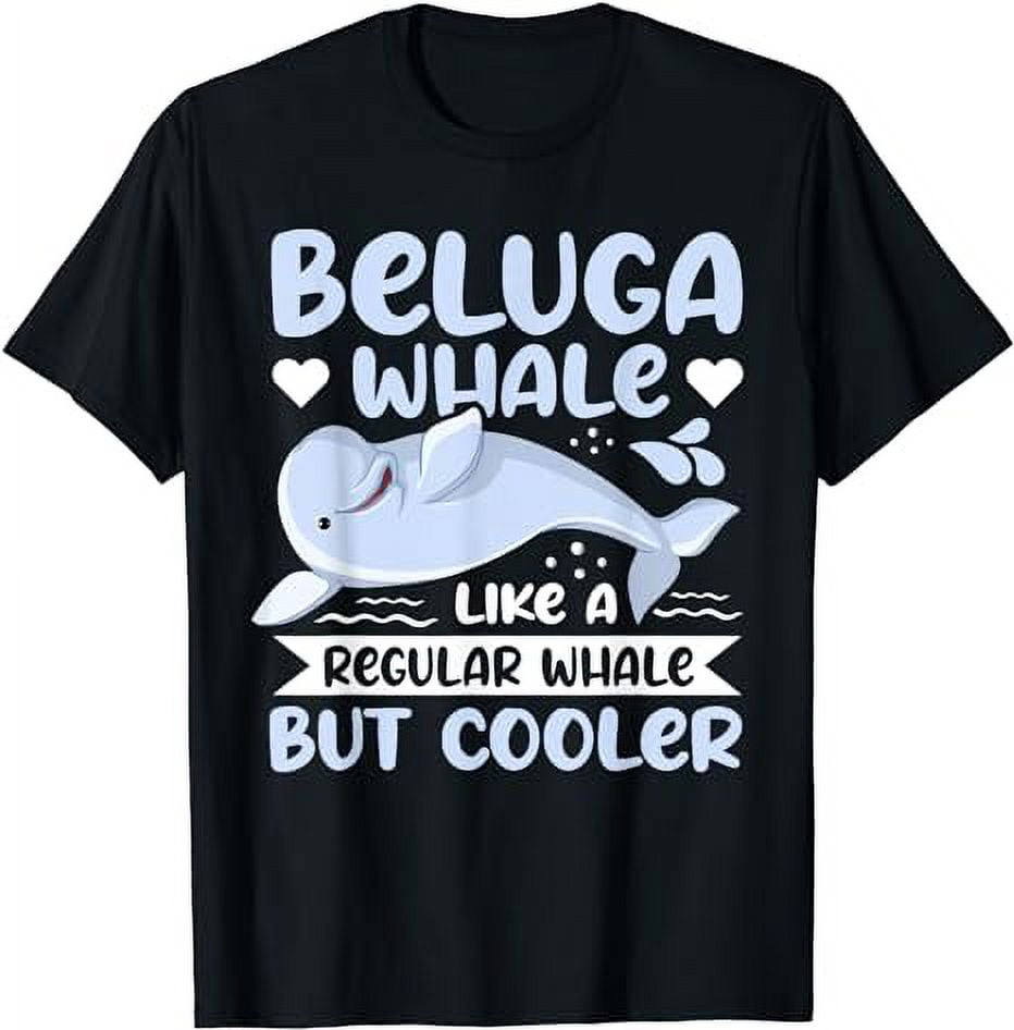 Beluga Whale Diving Quote for a Beluga Whale Lover TShirt