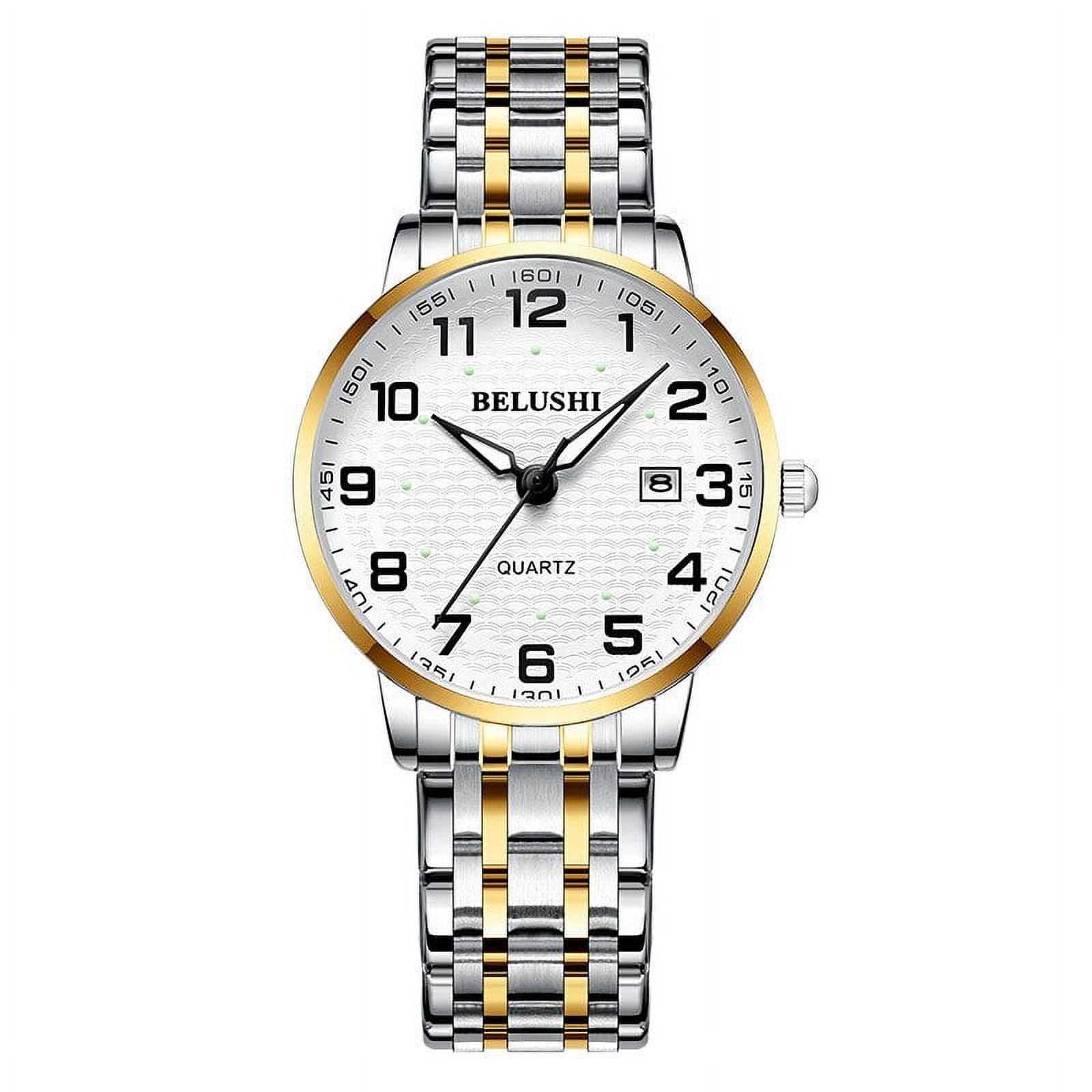 Belushi Large Digital Luminous Old Couple Name Watch Waterproof Quartz Watch Female Men s Watch