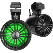 Belva BH35BRB 3.5 Motorcycle/Handlebar Bluetooth Stereo System with RGB Lights 160W Peak 80W RMS