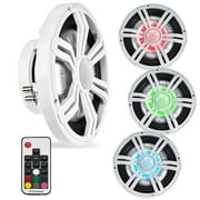 Belva BMSS10RW Marine Subwoofer Shallow 10" With Multicolor RGB Lights