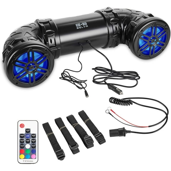 Belva BPS6RGB Bluetooth ATV, UTV, Powersport Sound Bar System