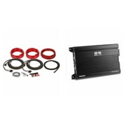 Belva BXA6404 Amplifier + Belva BAK84 8 Gauge Amp Kit 240W Total RMS 4-Channel Amplifier Package Includes Amplifier and Amp Wiring Kit