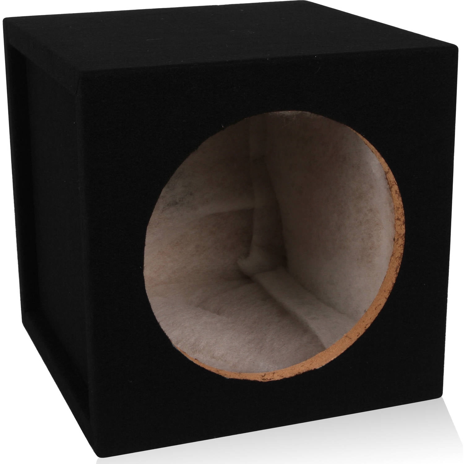 Belva MDFS10 Single 10" Sealed MDF Subwoofer Enclosure 3/4" MDF Polyfil (0.77 cu ft airspace 10SQTC)