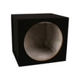 thumbnail image 1 of Belva MDFS15 Single 15" Sealed MDF Subwoofer Enclosure 3/4" MDF Polyfil (1.9 cu ft airspace 15SQTC), 1 of 3