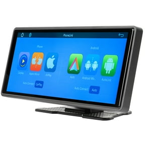 Belva NDASH10 10.26" Portable Dash Mount Stereo Touchscreen with Apple CarPlay, Android & Bluetooth