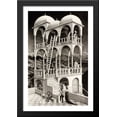 thumbnail image 1 of Belvedere 26x40 Large Black Wood Framed Print Art by M.C. Escher, 1 of 2