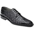 thumbnail image 1 of Mens Belvedere Business Shoes Chapo Genuine Crocodile Leather Formal 1465 Black, 1 of 2