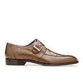 thumbnail image 1 of Belvedere Josh Brown Genuine Ostrich Monk Strap Men’s Shoe (8.5), 1 of 3