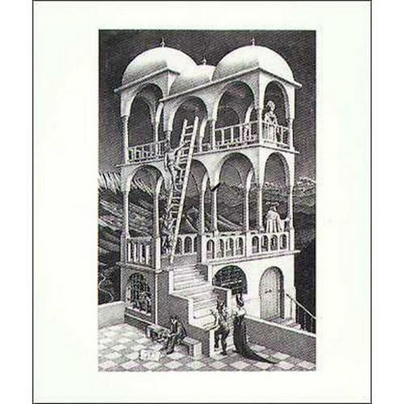 Belvedere M.C. Escher Poster (22 x 26)