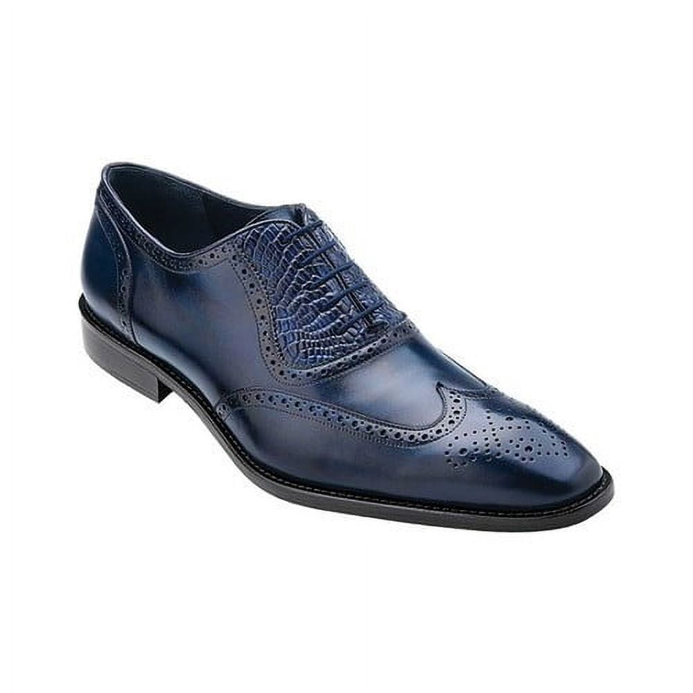 Belvedere Shoes Lago in Navy: Modern Craft Meets Everyday Comfort