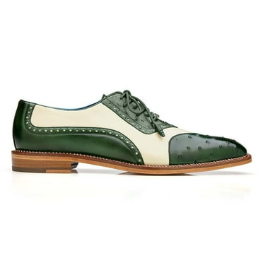 Belvedere Niko Sand Genuine Ostrich Leather Luxury Shoe