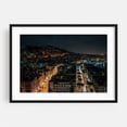 thumbnail image 1 of Belvedere Sant'Antonio 02 - Naples Campania Italy Photography Cityscape Nightlife Skyline Architecture Travel Poster Scenic Street Photography Black Framed Wall Art Print 5 x 7 inches, 1 of 4