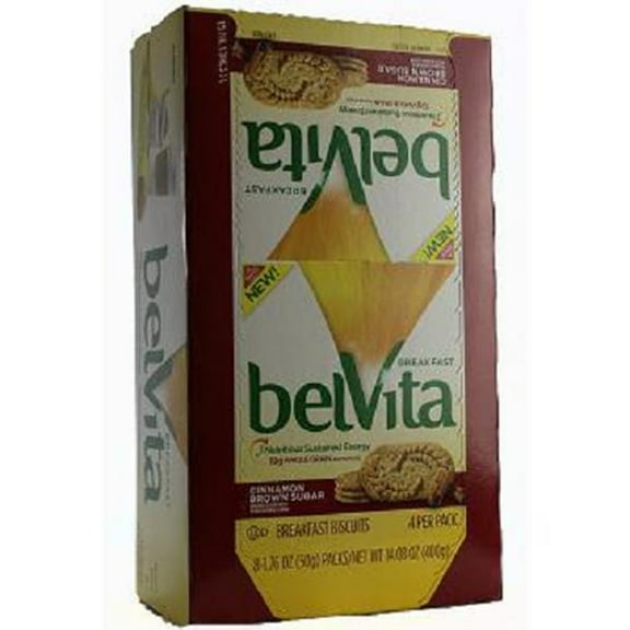 Belvita Bkft Bsct Cinn & Brn Sgr 8Ct - Pack Of 8