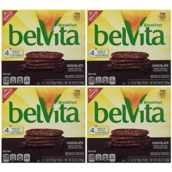Belvita Chocolate Breakfast Biscuits, 8.8 Ounce (Pack Of 4)