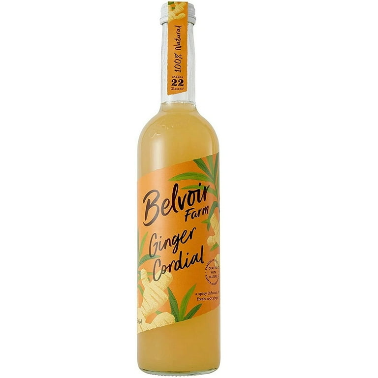 Belvoir Ginger Cordial Case of 6 X 500ml - Walmart.com