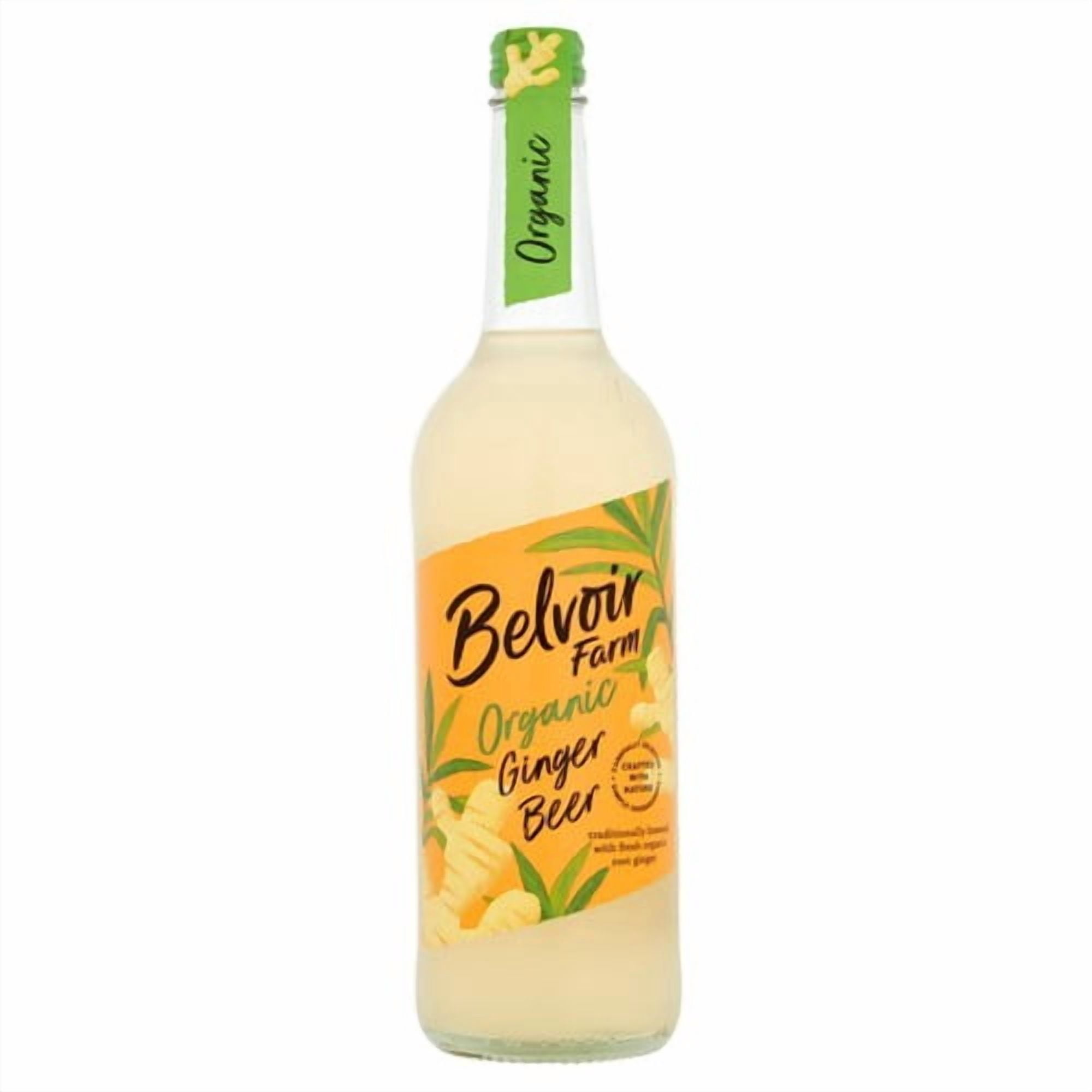 Belvoir Organic Ginger Beer 750ml, British Import (Pack of 2)