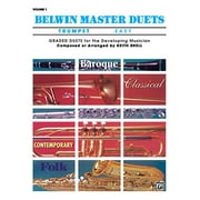 Pre-Owned Belwin Master Duets (Trumpet), Vol 1: Easy (Paperback) 076921245X 9780769212456