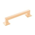 thumbnail image 1 of Belwith  128 mm Cabinet & Drawers Pull, Brushed Gold Brass, 1 of 1