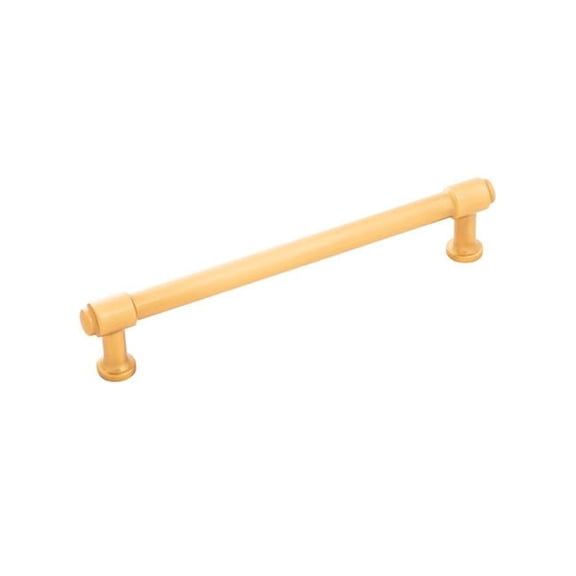 Belwith 160 mm Center-Center Style Cabinet Pull, Brushed Gold Brass