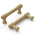 thumbnail image 1 of Belwith BWH077851 CBZ 76 mm Center-to-Center Piper Pull - Champagne Bronze, 1 of 7