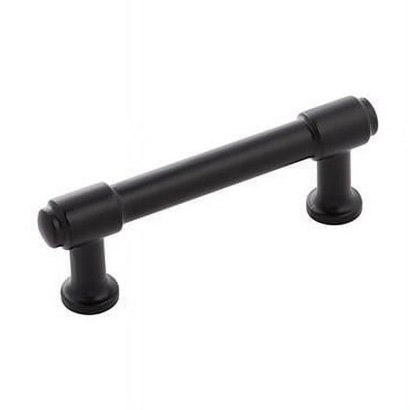 Belwith BWH077851 MB 3 in. Center-Center Style Cabinet Pull for Kitchen Hardware, Matte Black