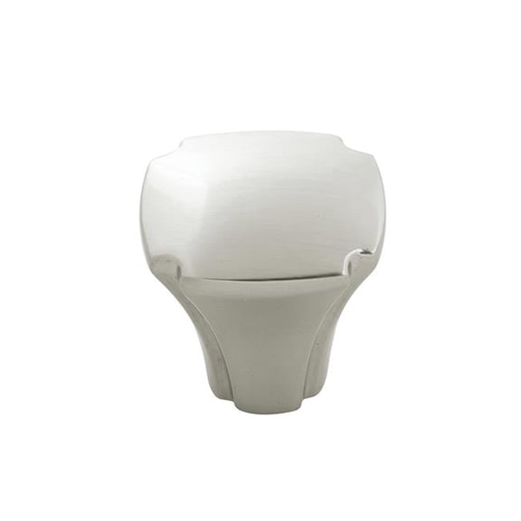 Belwith BWH077861 SN 1.125 in. Square Knob, Satin Nickel