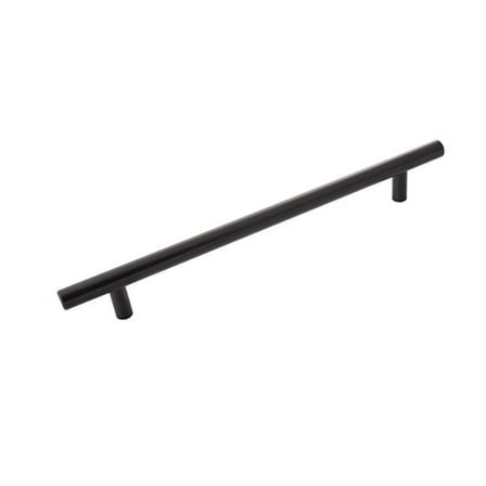 Belwith BWHH075597 MB 192 mm Cabinet Bar Pull, Matte Black