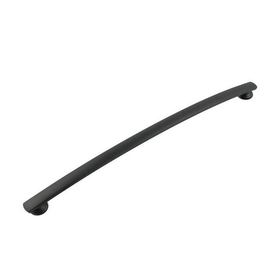Belwith BWP2159 MB 12 in. Center-to-Center Cabinet & Drawers Pull, Matte Black