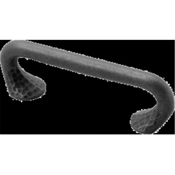 Belwith BWP2171 BI 3 in. Drill Center Craftsman Pull - Black Iron