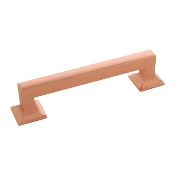 Belwith BWP3012 CP 128 mm Studio Collection Cabinet Pull Center to Center, Bright Copper