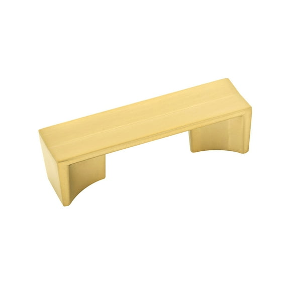 Belwith-Keeler B076088-BGB 3 in. CC Avenue Cabinet Pull, Brushed Golden Brass - Pack of 10