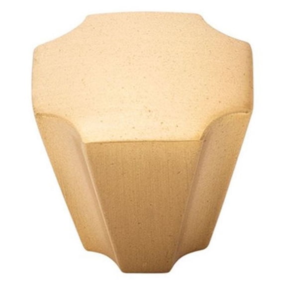 Belwith Keeler B076635 Monarch 1-1/8" Scalloped Square Glam Button Cabinet Knob / Drawer