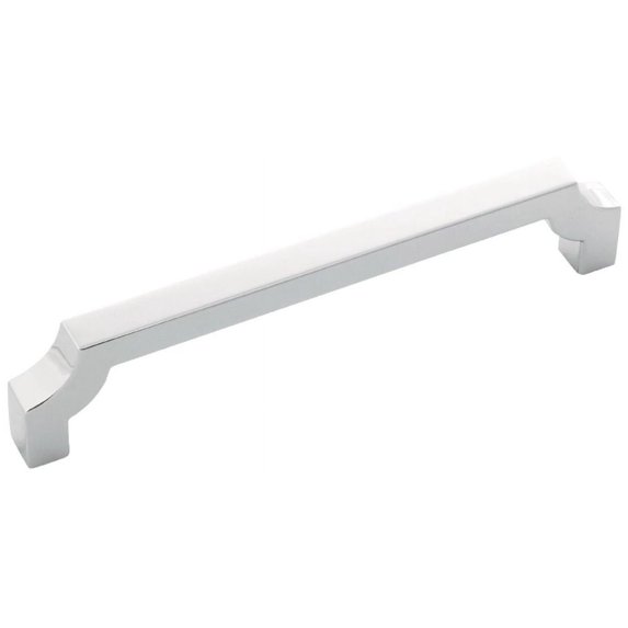 Belwith-Keeler B076642-14 5.06 in. Center to Center Monarch Collection Pull, Polished Nickel