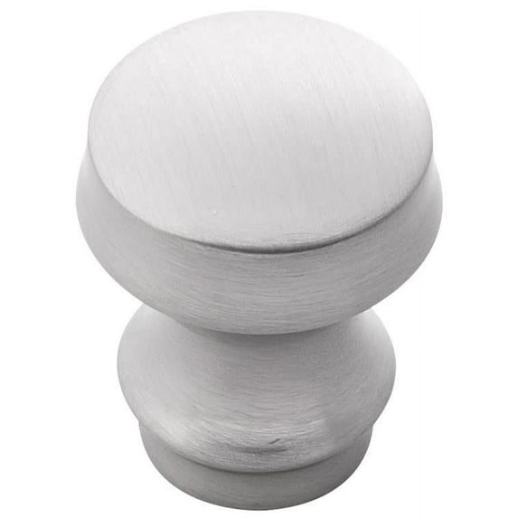 Belwith-Keeler B076851-SS 0.87 in. Dia. Heron Collection Knob, Stainless Steel