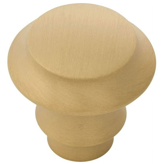 Belwith Keeler B076852 Heron 1-1/4" Mushroom Cabinet Knob - Gold