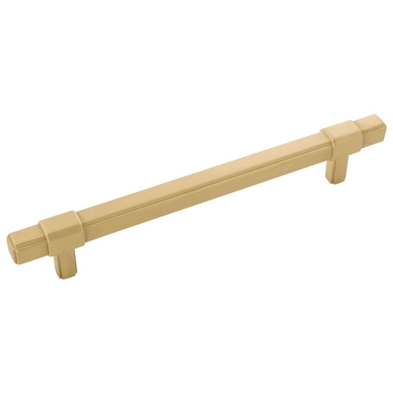 Belwith Keeler B077025 Monroe 6-5/16" Center To Center Square Cabinet Bar Handle / Drawer