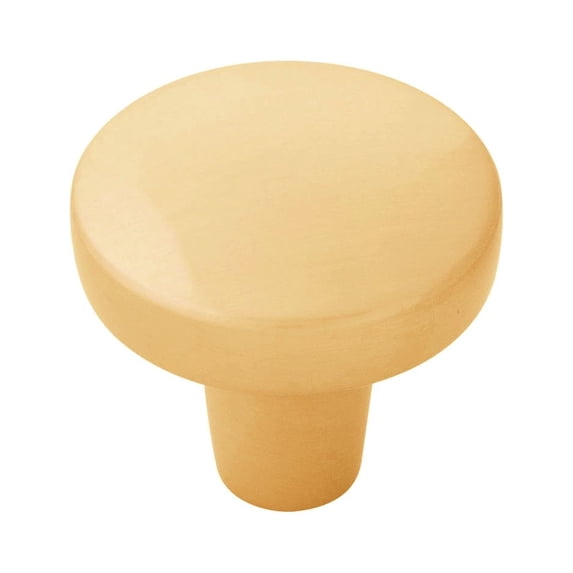 Belwith-Keeler B077045-BGB Emerge Collection Knob, Brushed Golden Brass