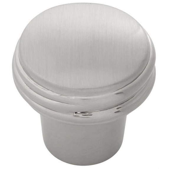 Belwith-Keeler B077063-SN 1.31 in. Dia. Fermata Knob, Satin Nickel