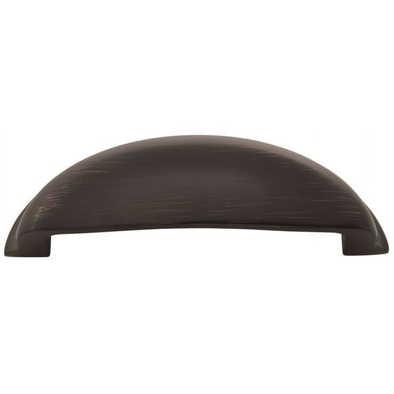 Belwith-Keeler B077090-VB 3.75 in. Fuller Cup Pull, Vintage Bronze