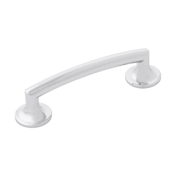Belwith-Keeler B077145-CH 96 mm CC Flare Cabinet Pull, Chrome